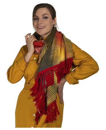 Палантин Унисекс W.FR240-NOTE/ORANGE